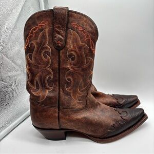 Tony Lama Women's 9 B Vaquero Western Boots Clay Santa Fe VF6005 Cowboy Cowgirl